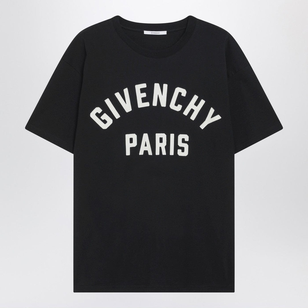 Shirts & Tops Givenchy - Black short-sleeve logo T-shirt Brand
