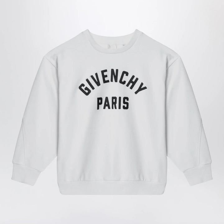 Givenchy - White sweatshirt with logo embroidery Brand Shirts &amp; Tops 6