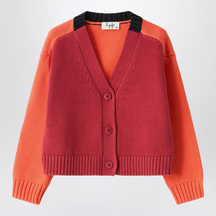 Shirts &amp; Tops 10 Il Gufo - Color-block organic cotton cardigan Brand