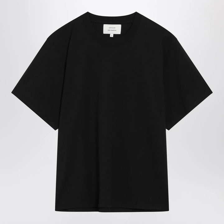 LouLou De Saison - Black cotton crew neck T-shirt Brand Shirts &amp; Tops L