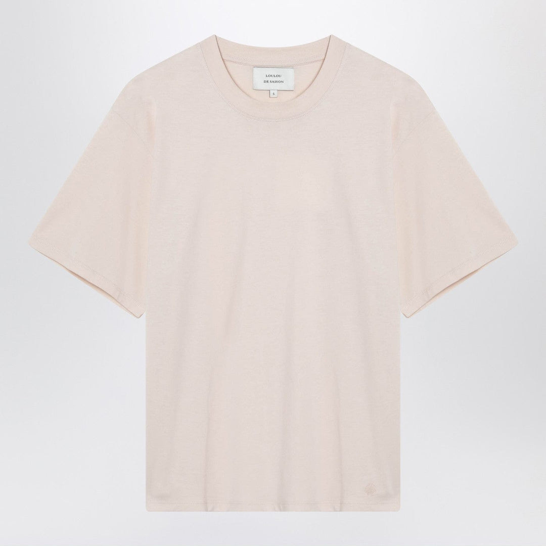Shirts &amp; Tops LouLou De Saison - Cream cotton crew neck T-shirt Brand