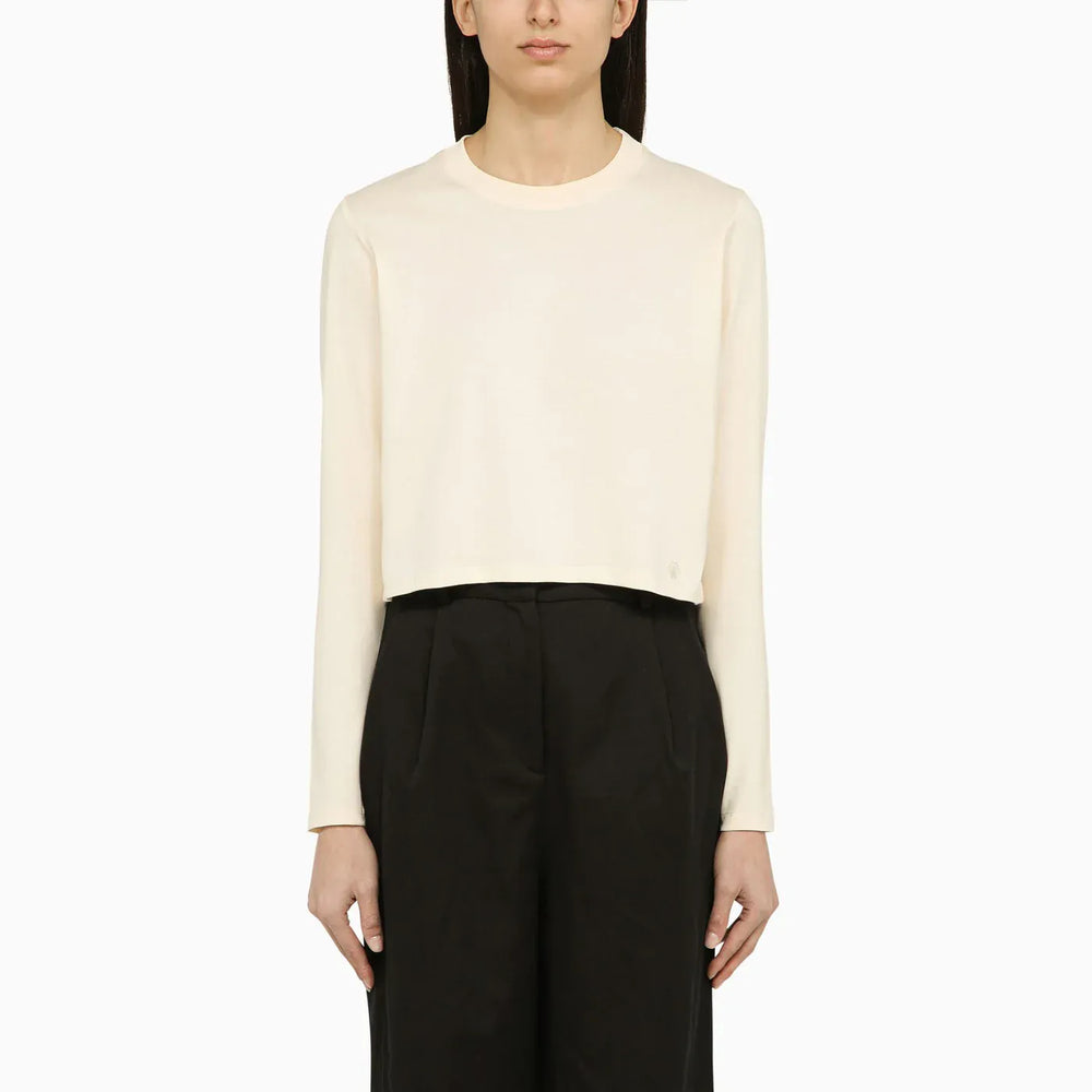 LouLou De Saison - Ivory cotton crew-neck jumper Brand Shirts & Tops S