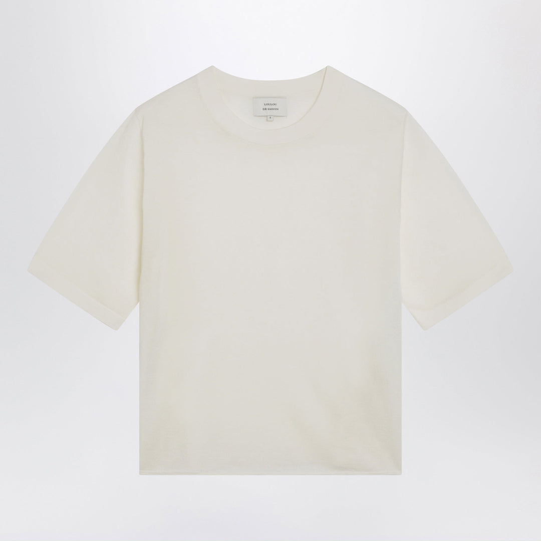 Shirts &amp; Tops LouLou De Saison - Ivory Nala Fluid Cashmere Top Brand
