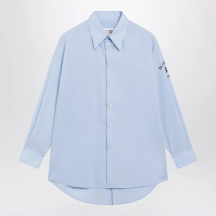 MM6 Maison Margiela - Light blue cotton shirt Brand Shirts &amp; Tops 38  IT