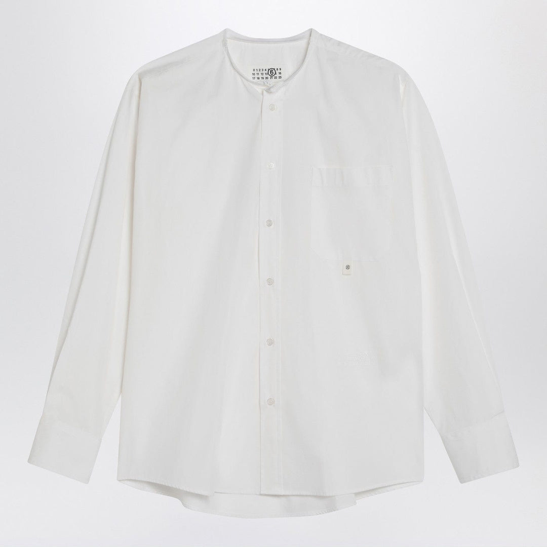 Shirts & Tops 46 IT MM6 Maison Margiela - White shirt in cotton Brand