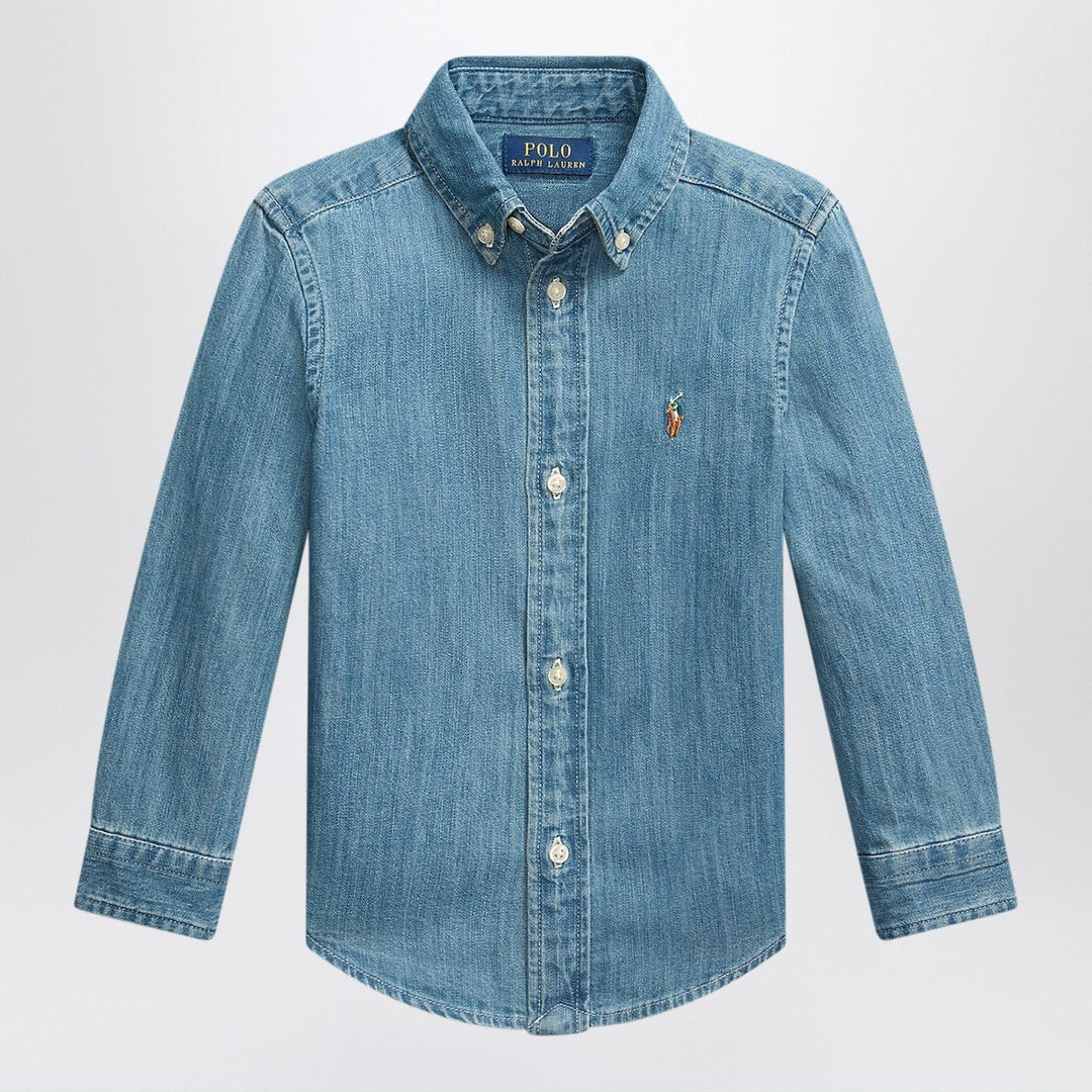 Shirts &amp; Tops Polo Ralph Lauren - Blue denim button-down shirt Brand