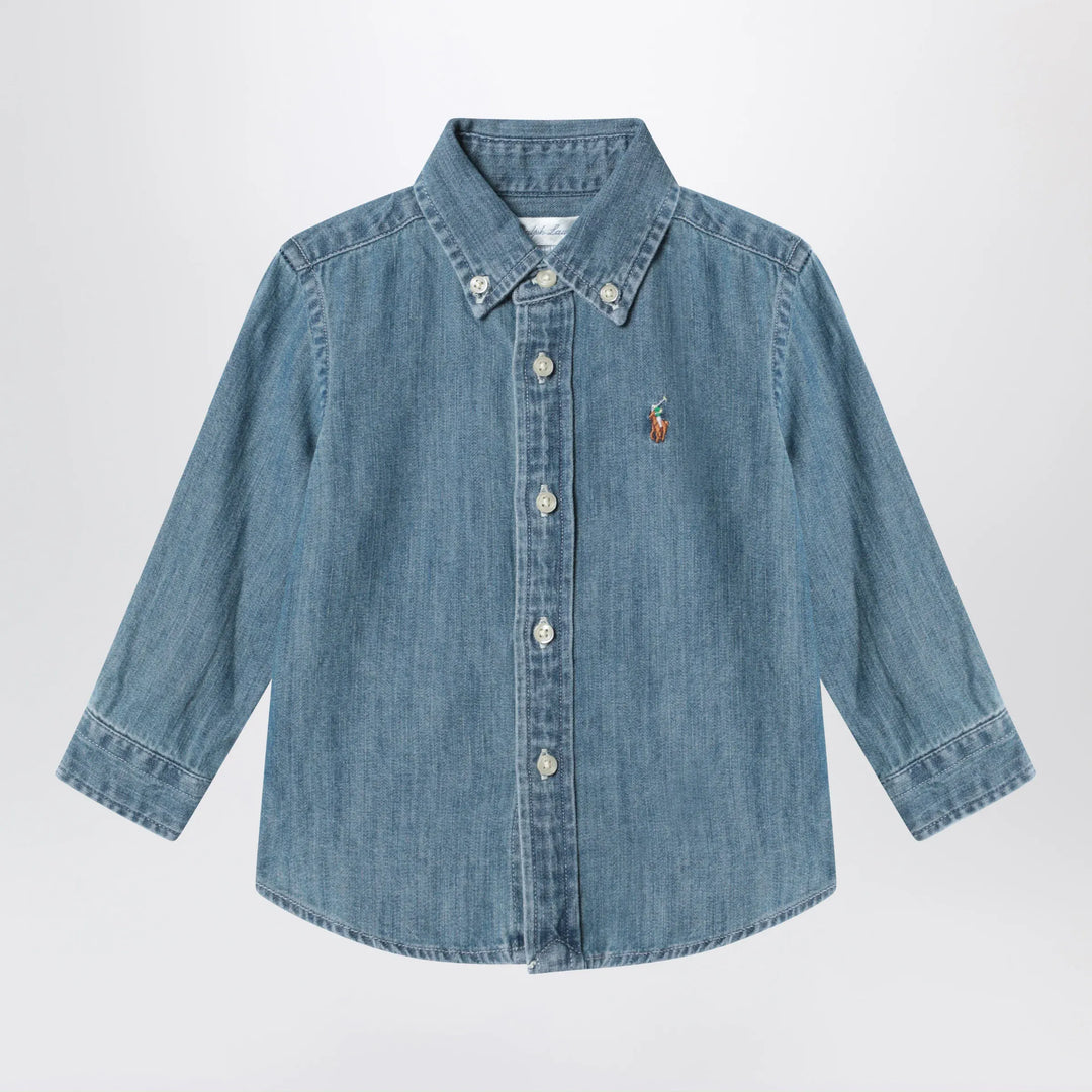 Polo Ralph Lauren - Blue denim shirt Brand Shirts &amp; Tops 6M
