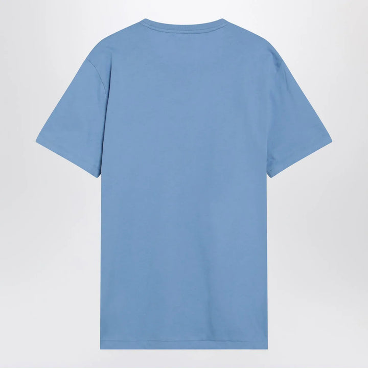 Polo Ralph Lauren - Light blue cotton Custom Slim-Fit T-shirt Brand Shirts &amp; Tops