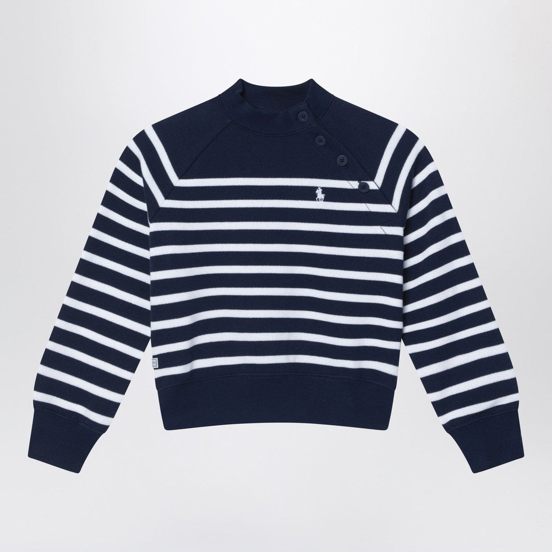 Shirts &amp; Tops 2 Polo Ralph Lauren - Navy blue sweatshirt with white stripes Brand