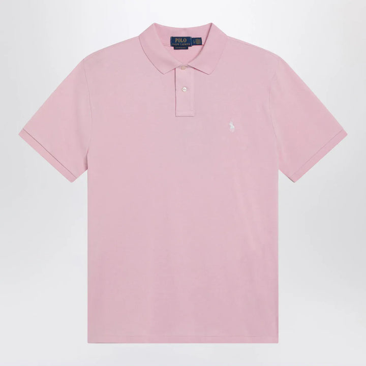 Polo Ralph Lauren - Pink Custom Slim-Fit cotton polo shirt Brand Shirts &amp; Tops L