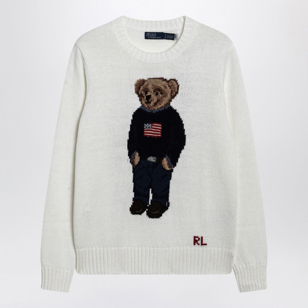 Shirts &amp; Tops Polo Ralph Lauren - White Polo Bear sweater Brand