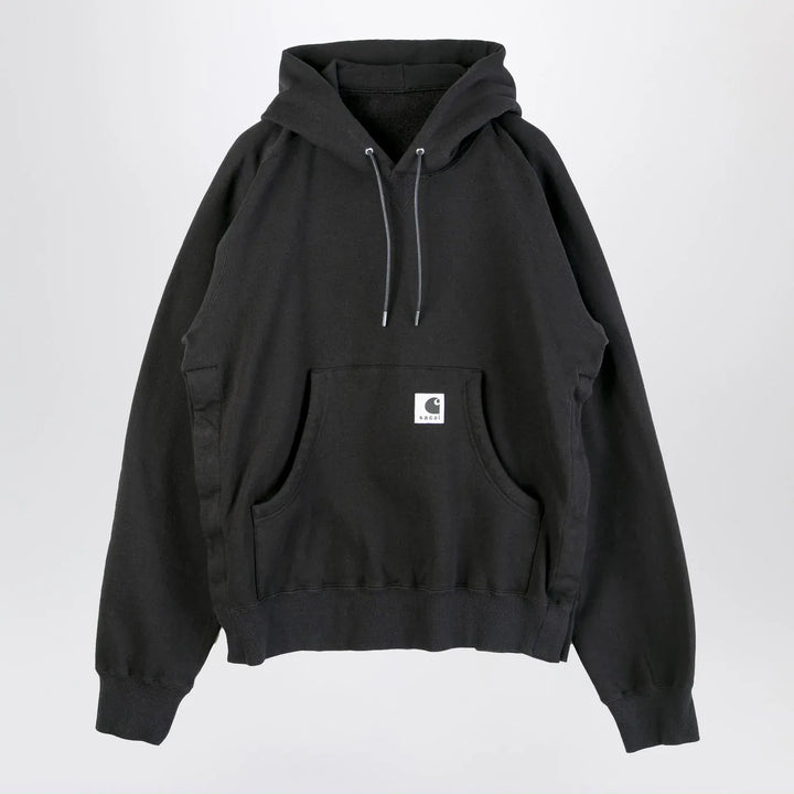 Sacai x Carhartt WIP - Black cotton hoodie Brand Shirts &amp; Tops 3