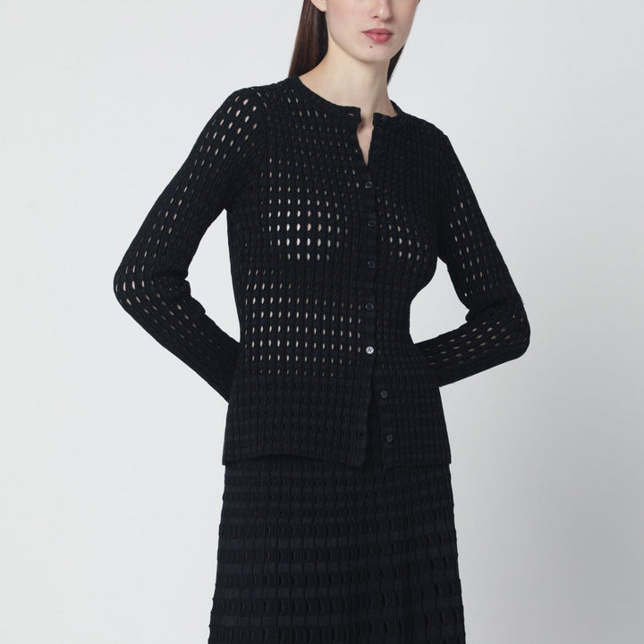Shirts &amp; Tops SIMKHAI - Mabel black openwork knit cardigan Brand