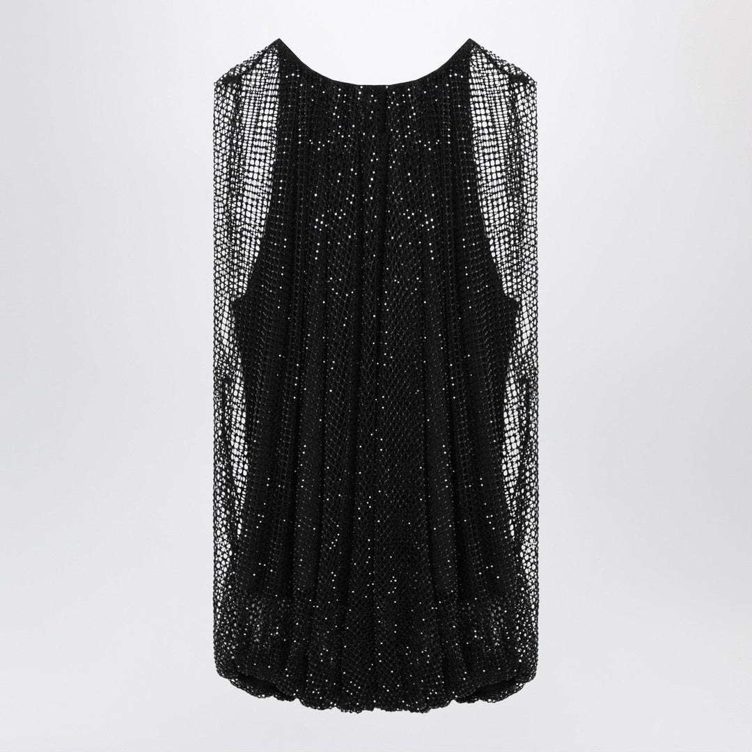 Shirts &amp; Tops Sportmax - Black mesh top with crystals Brand