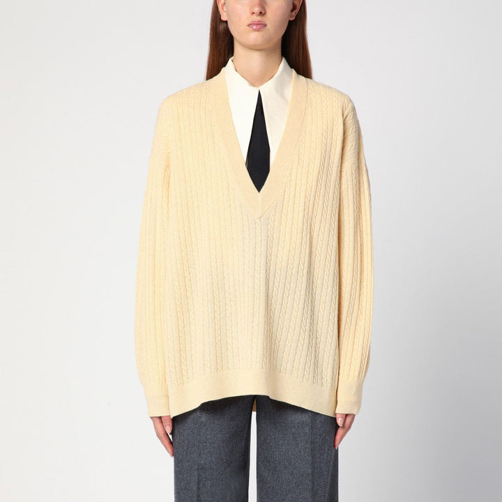 Shirts &amp; Tops 10 UK the garment - Light yellow Como over pullover Brand