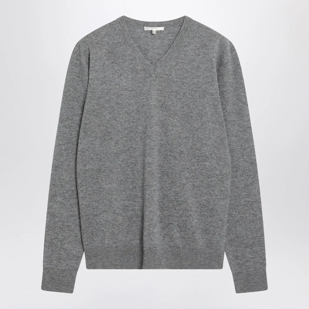 The Row - Nian sweater in grey cashmere Brand Shirts & Tops S