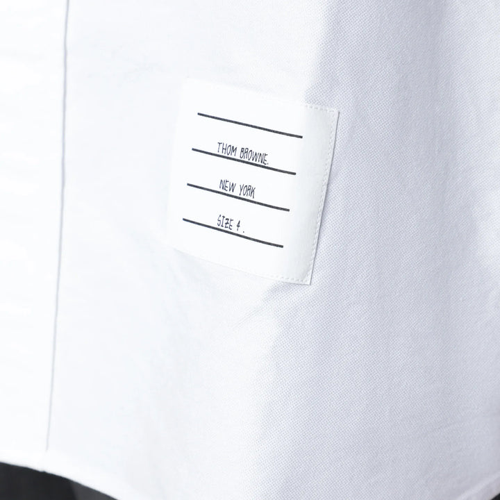 Thom Browne - White cotton button-down shirt Brand Shirts &amp; Tops