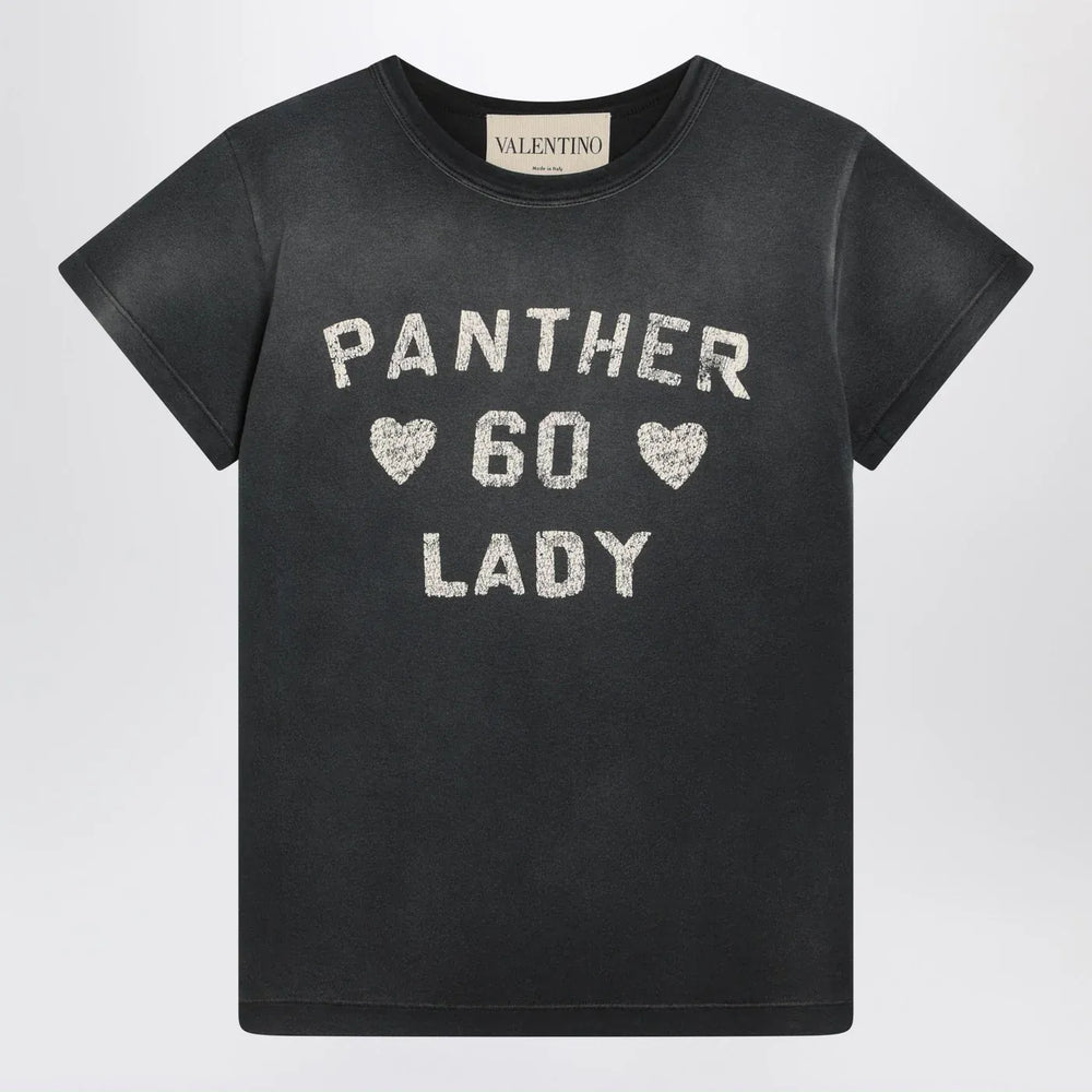 Valentino - Black Panther Lady T-shirt Brand Shirts & Tops S