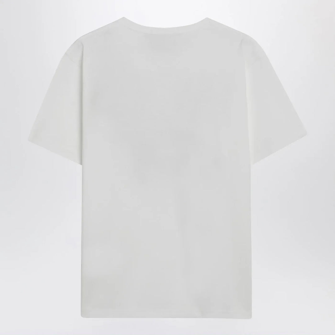 Valentino - Ivory T-shirt with Panther print Brand Shirts &amp; Tops