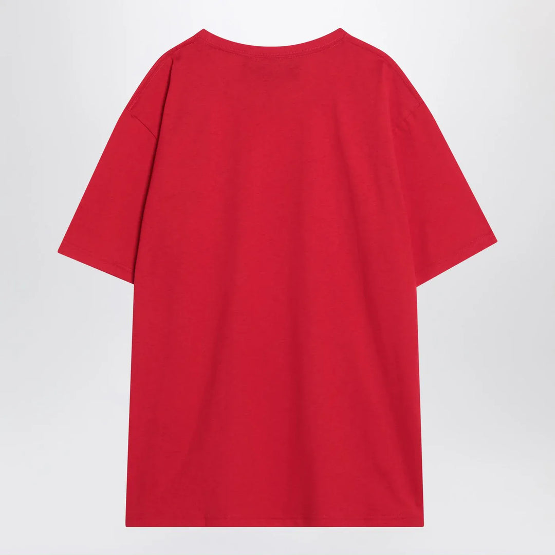 Valentino - Red T-shirt with Le Chat de la Maison print Brand Shirts &amp; Tops