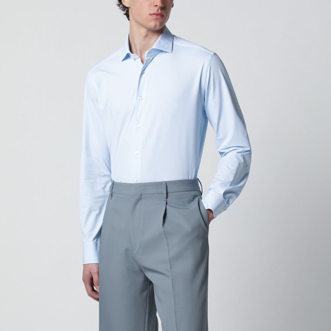 Shirts &amp; Tops XACUS - Active Tailor Fit shirt light blue Brand