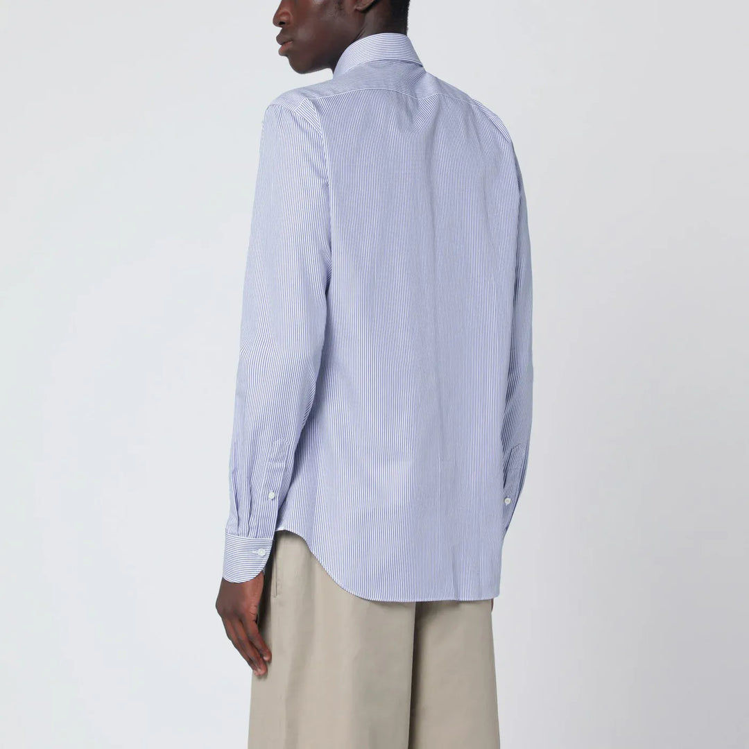 XACUS - White striped Travel shirt Brand Shirts &amp; Tops