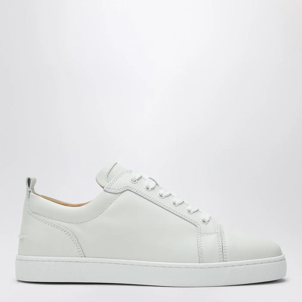 Christian Louboutin - White leather Sneaker Louis Junior Brand Shoes 40,5 IT