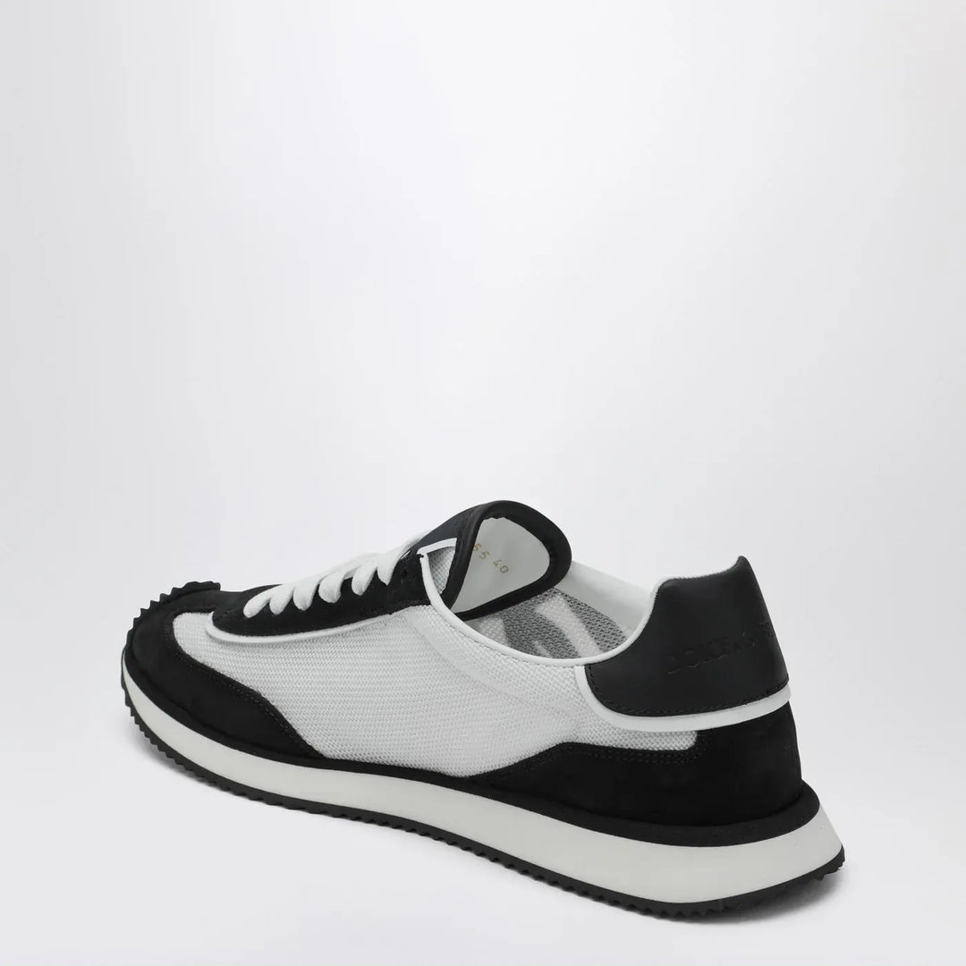 Dolce&amp;Gabbana - White and black DG Cushion Sneakers Brand Shoes