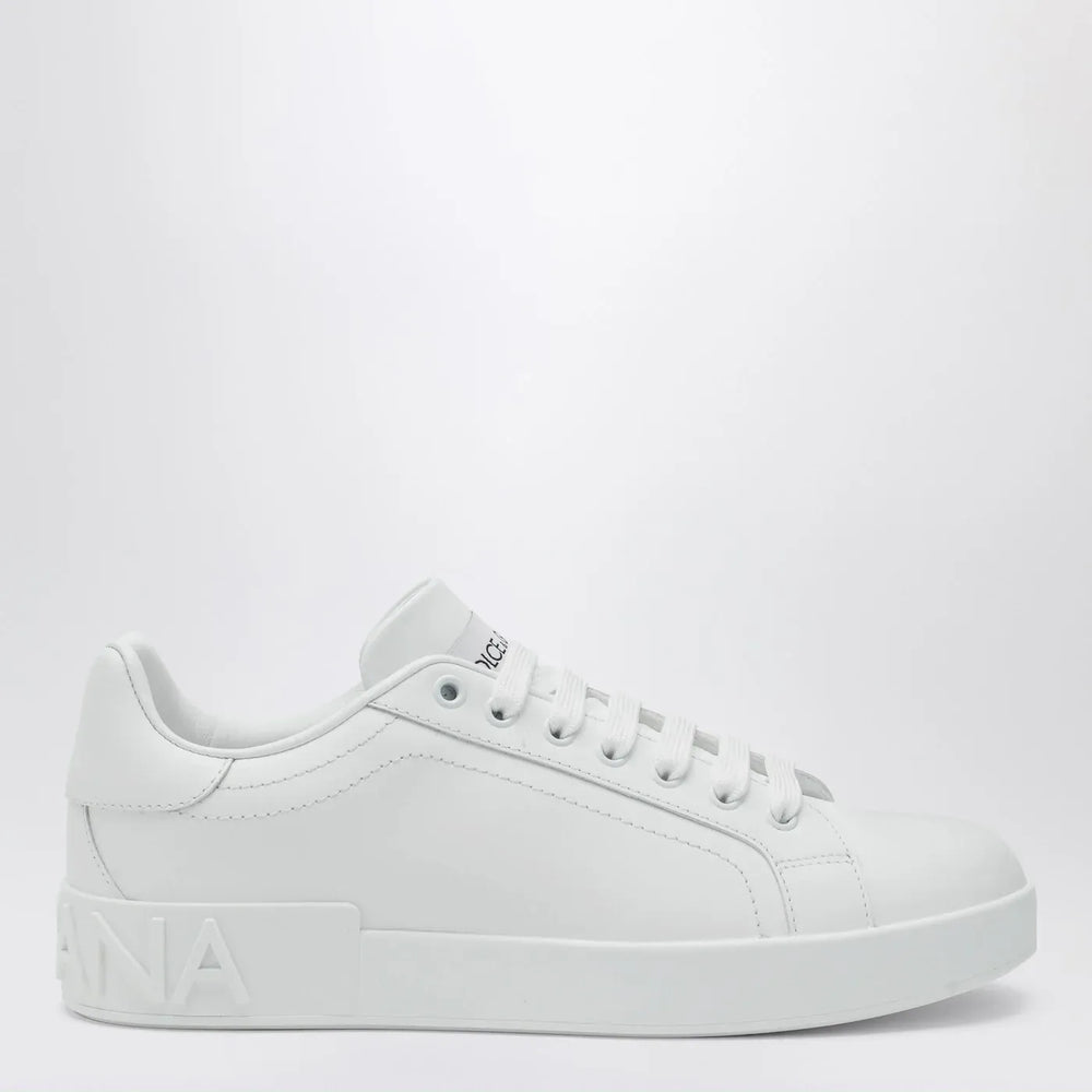 Dolce&Gabbana - White Portofino Sneakers in leather Brand Shoes 36 IT