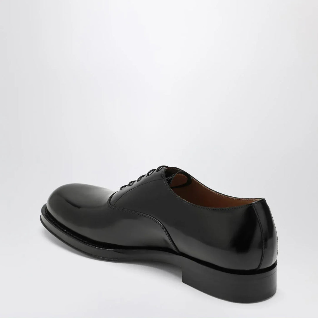 Dries Van Noten - Black lace-up shoes in leather Brand Shoes
