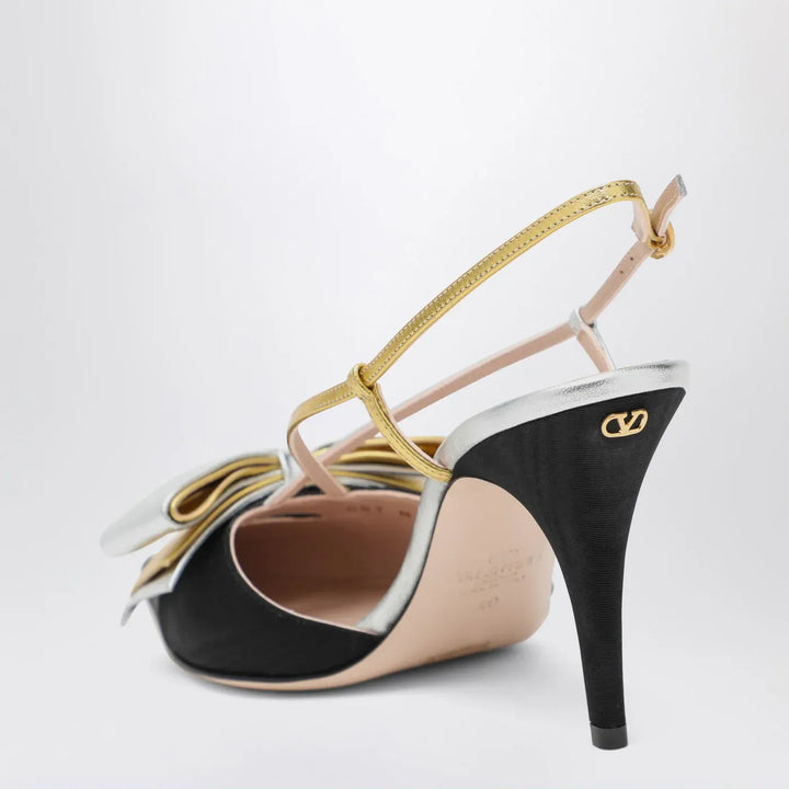 Valentino Garavani - Slingback Bowow pumps black with bow Brand Shoes