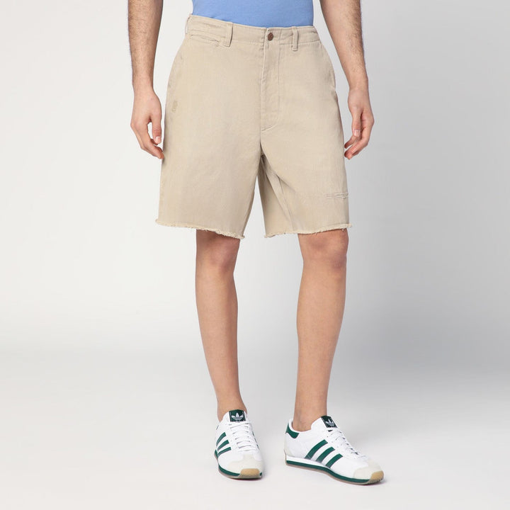 Shorts Polo Ralph Lauren - Beige cotton Big-Fit shorts Brand