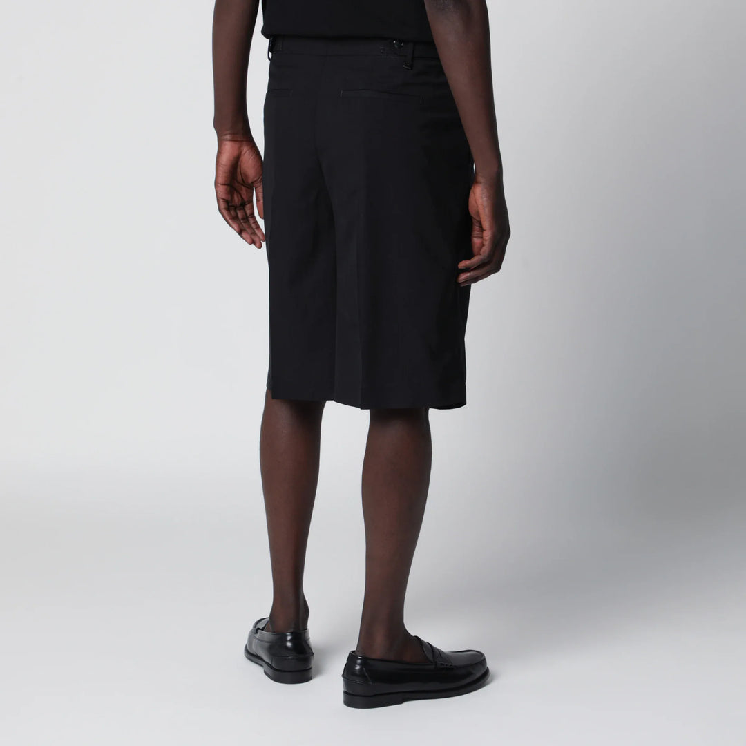 PT Torino - Black cotton Bermuda shorts Brand Shorts