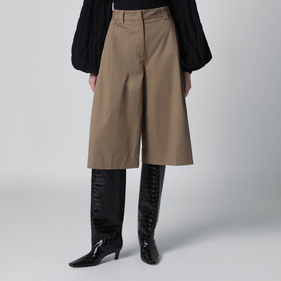 Shorts TheLatest - Cognac cotton Dakota bermuda shorts Brand