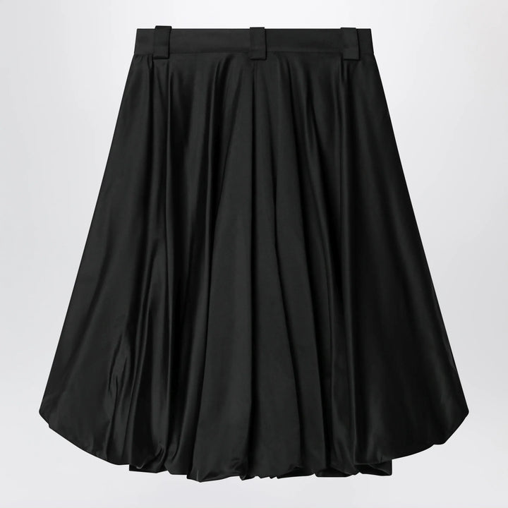 Balenciaga - Black balloon skirt in silk blend Brand Skirts