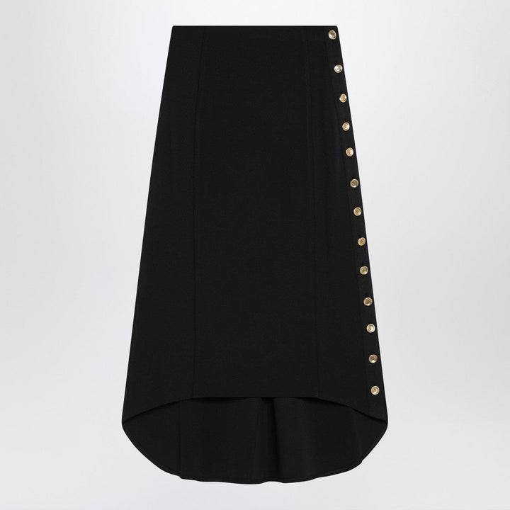 Skirts S Givenchy - Black Milan stitch skirt with buttons Brand
