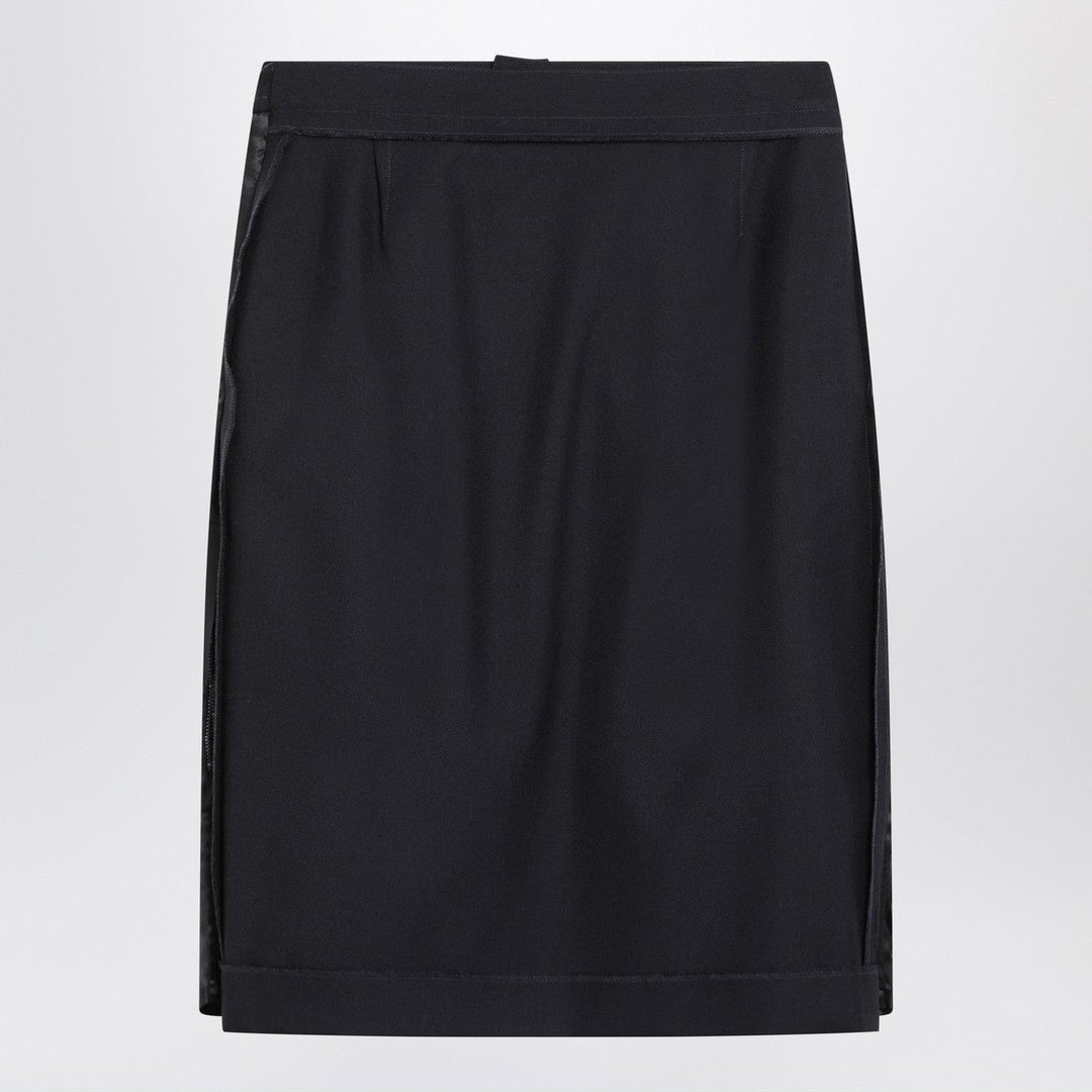 Skirts 40  IT Maison Margiela - Blue skirt with satin side panels Brand
