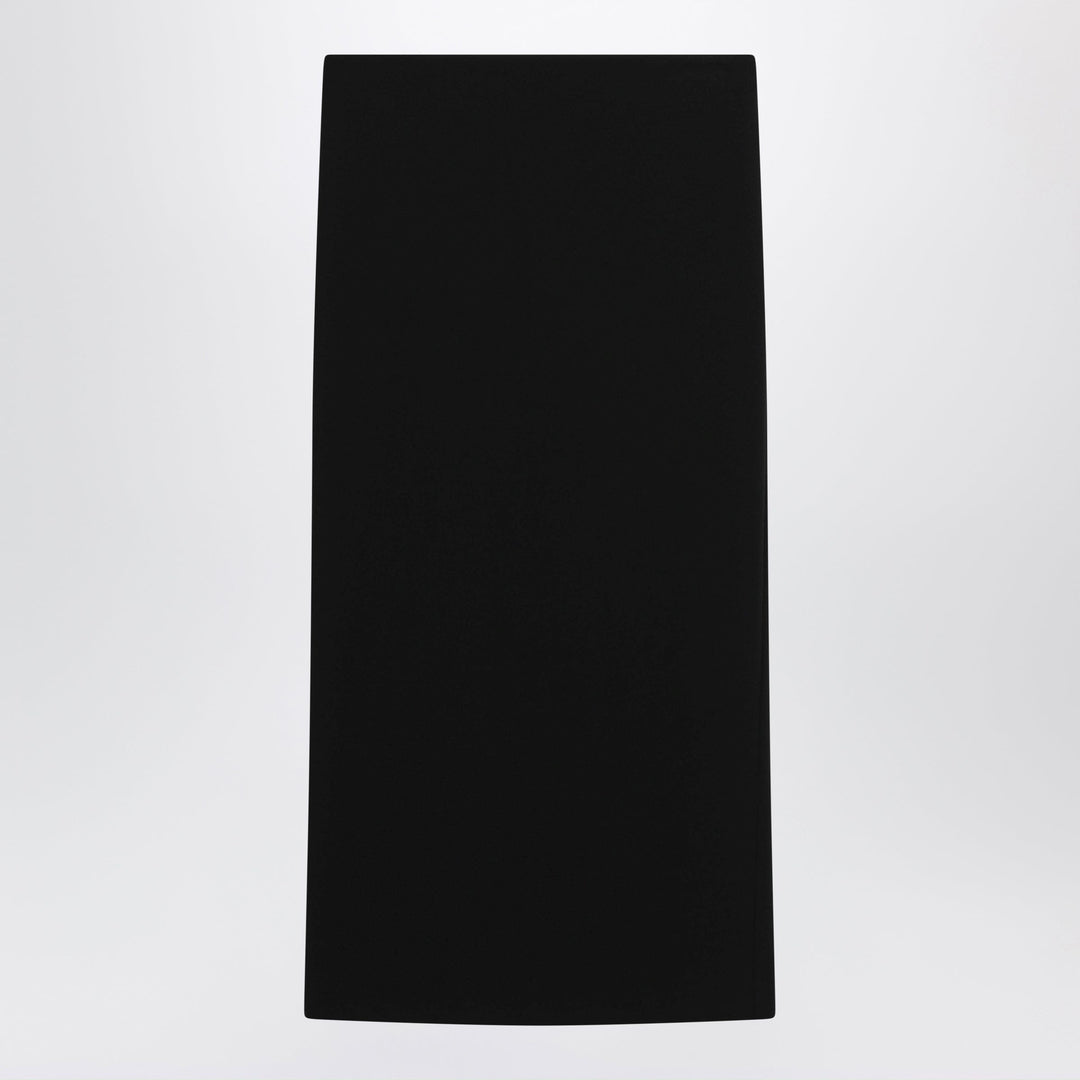 Skirts Max Mara - Midi skirt in compact crêpe jersey in black Brand