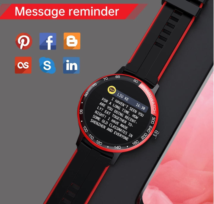 Italian Luxury Group Smartwatch Doctor Blood oxygen monitor Outdoor Smart Watch Aluminum Case Brand