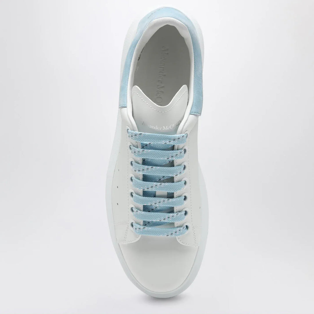 Alexander McQueen - Oversize Sneakers white/powder blue Brand Sneakers