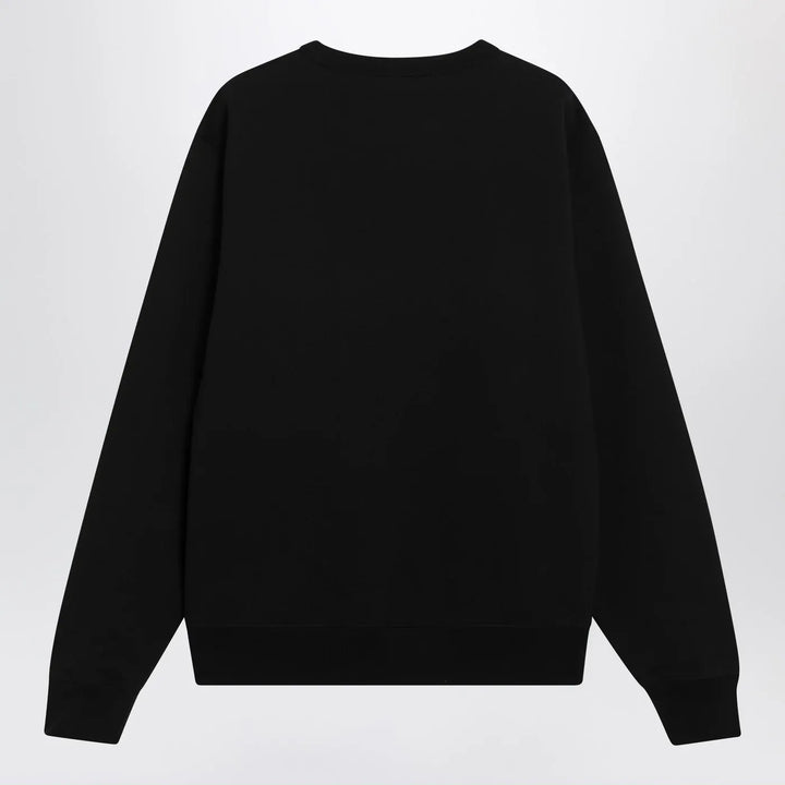 Burberry - Black slim cotton terry-effect sweatshirt Brand Sweatershirt