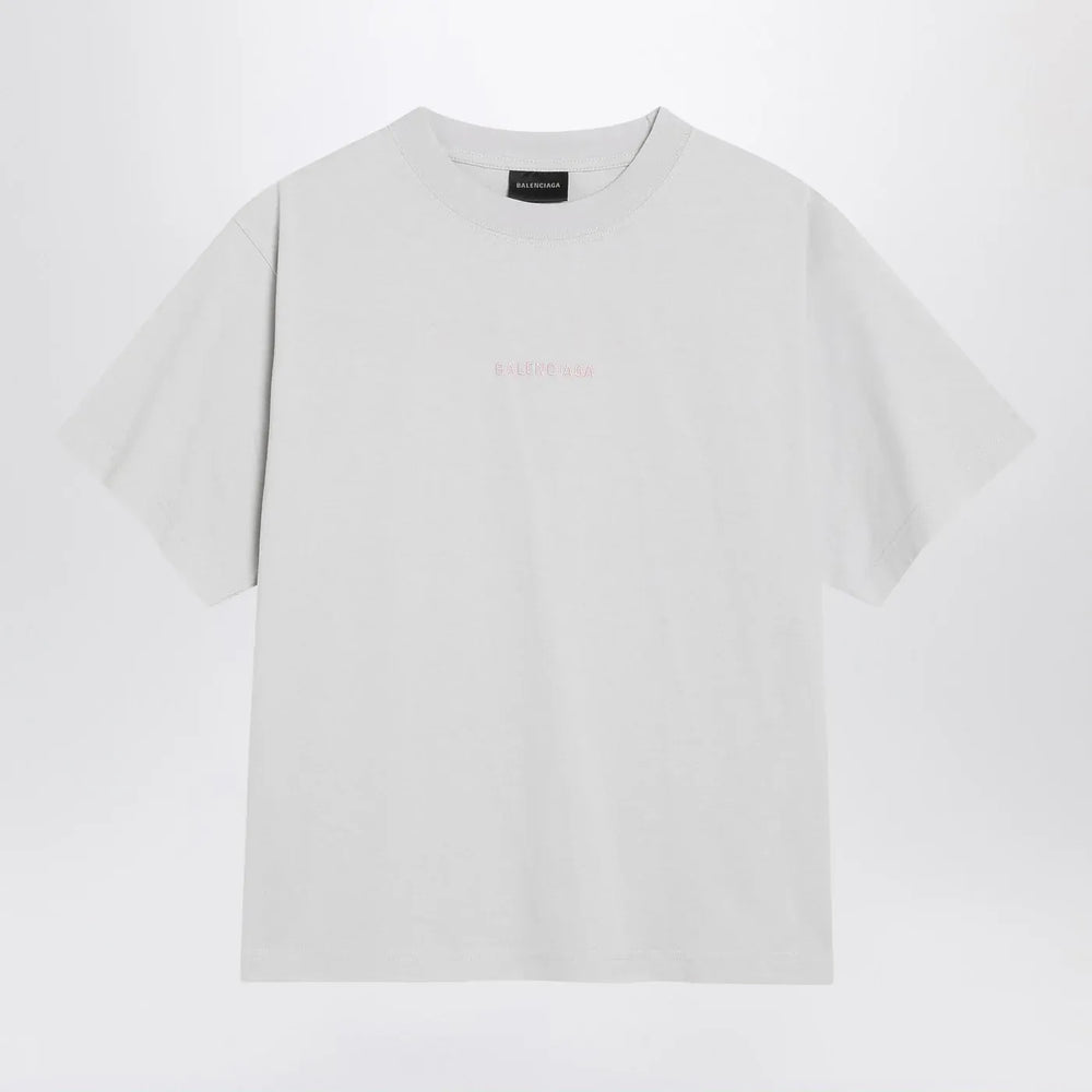 Balenciaga - White Balenciaga Back Medium Fit T-shirt Brand T-Shirt L