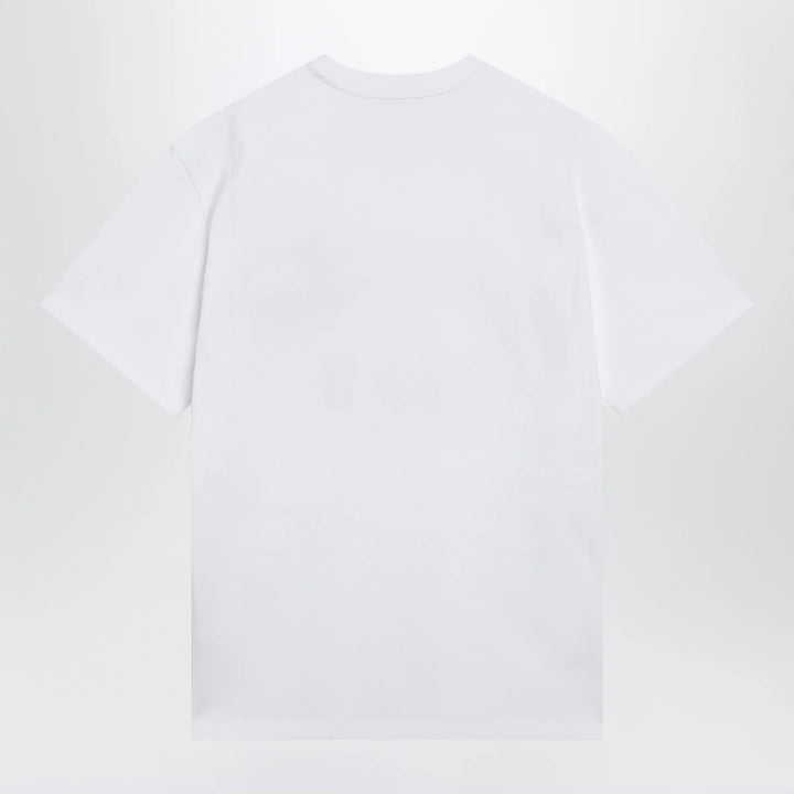 Givenchy - White T-shirt with logo embroidery Brand T-Shirt