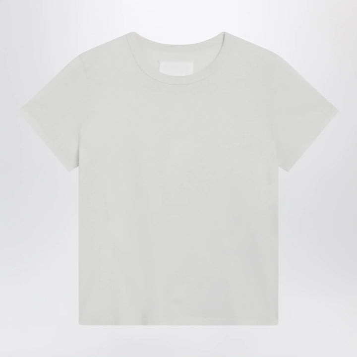 Maison Margiela - Cotton jersey short-sleeve crew-neck T-shirt in white Brand T-Shirt