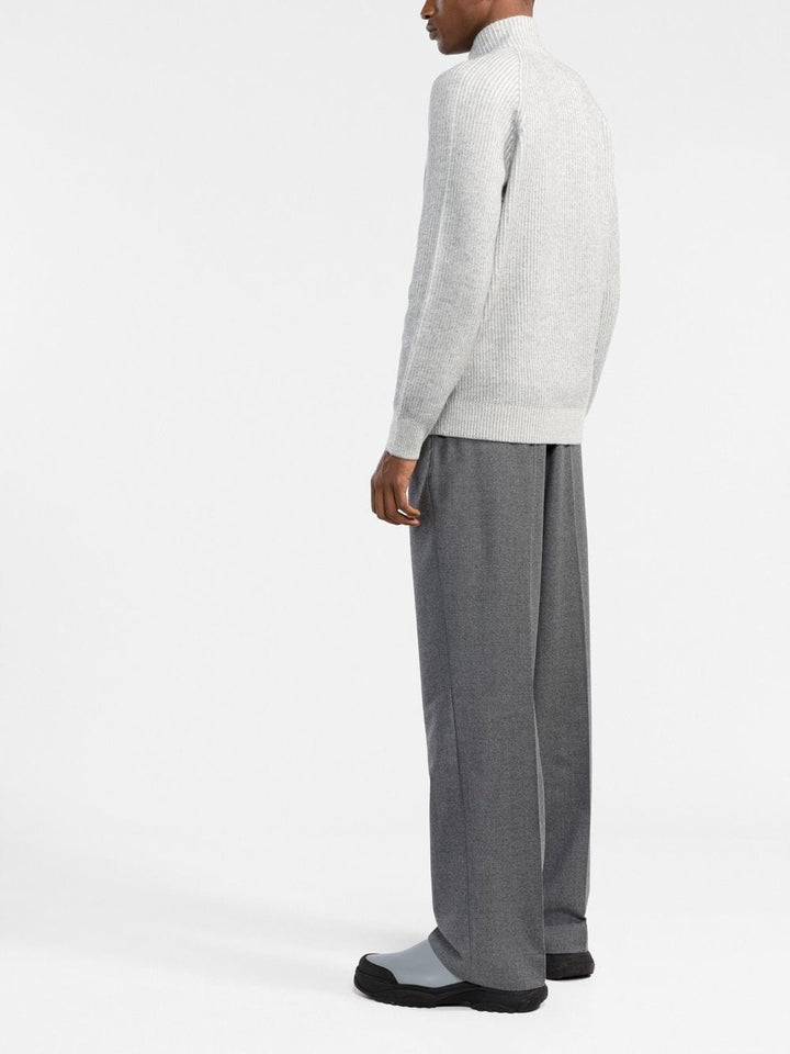 Brunello Cucinelli Topwear Brunello Cucinelli Sweaters Light Grey Brunello Cucinelli Sweaters Light Grey Brand