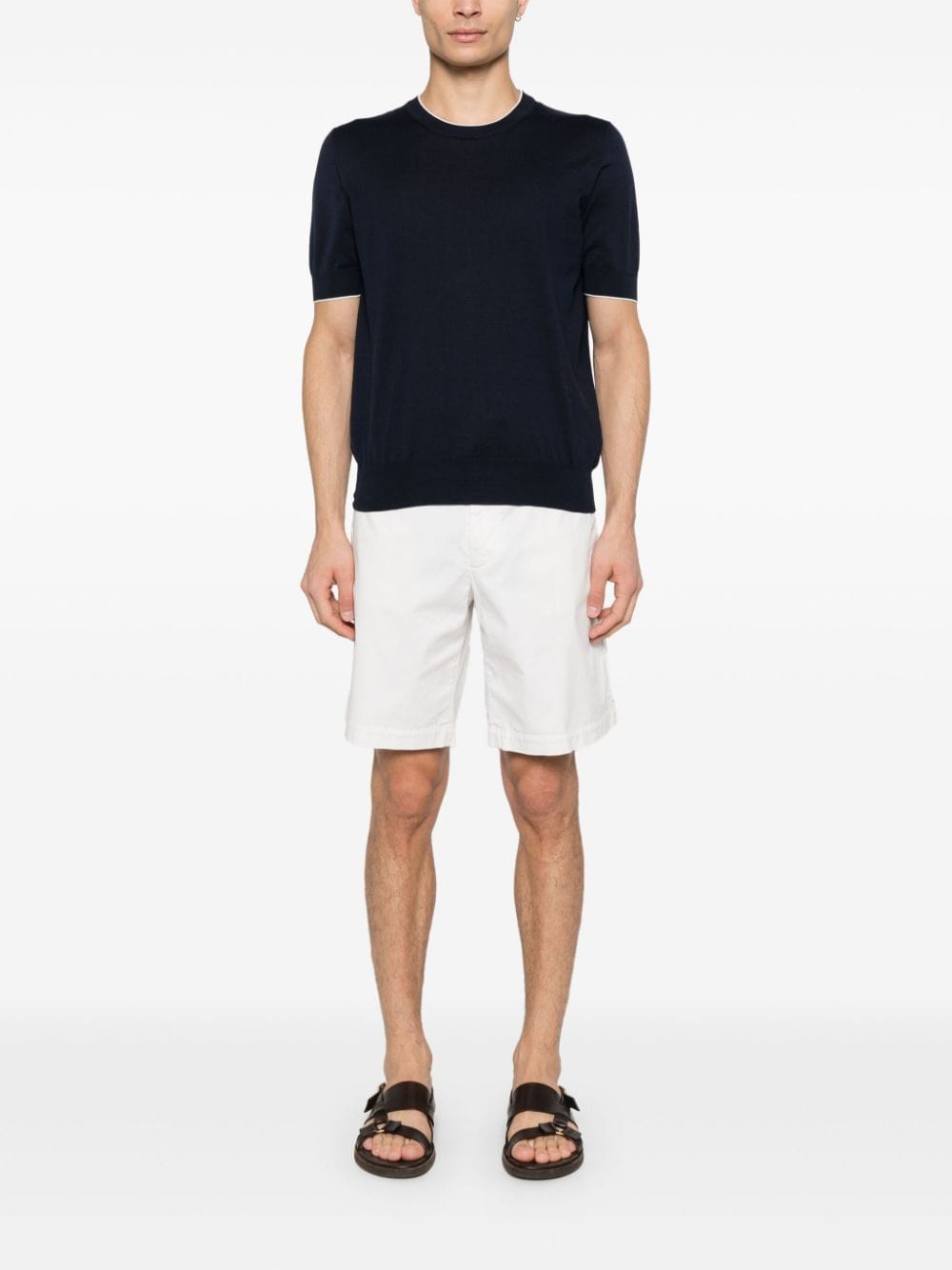 Brunello Cucinelli Topwear 48 Brunello Cucinelli T-shirts and Polos Blue Brunello Cucinelli T-shirts and Polos Blue Brand