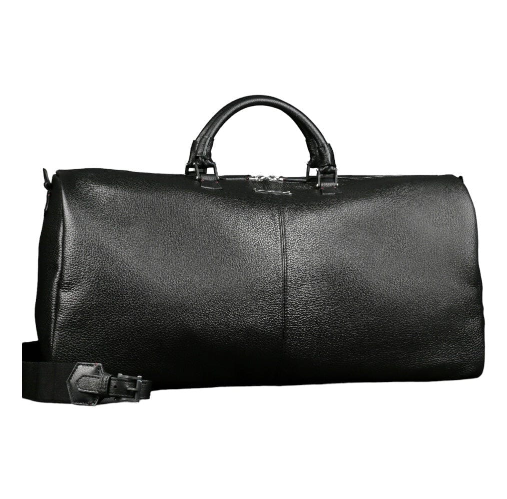 Tecknomonster Travel Bag Tecknomonster Bolina Leather Bag Black Colour Tecknomonster Borzy Bag Nylon Carbon Fiber  Brand