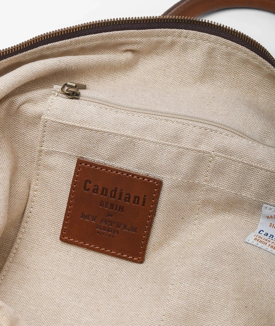 My Style Bags Travel Bags My Style Bags Harvard Safari Blue Ranch Candiani - Duffel Travel Bag My Style Bags Personilised Harvard Duffel Travel Bag - Candiani Denim Brand