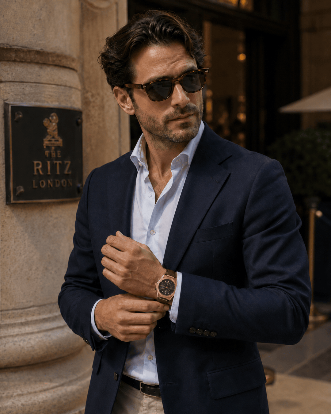 Maserati Triconic 43mm Gold Watch Brand Watch