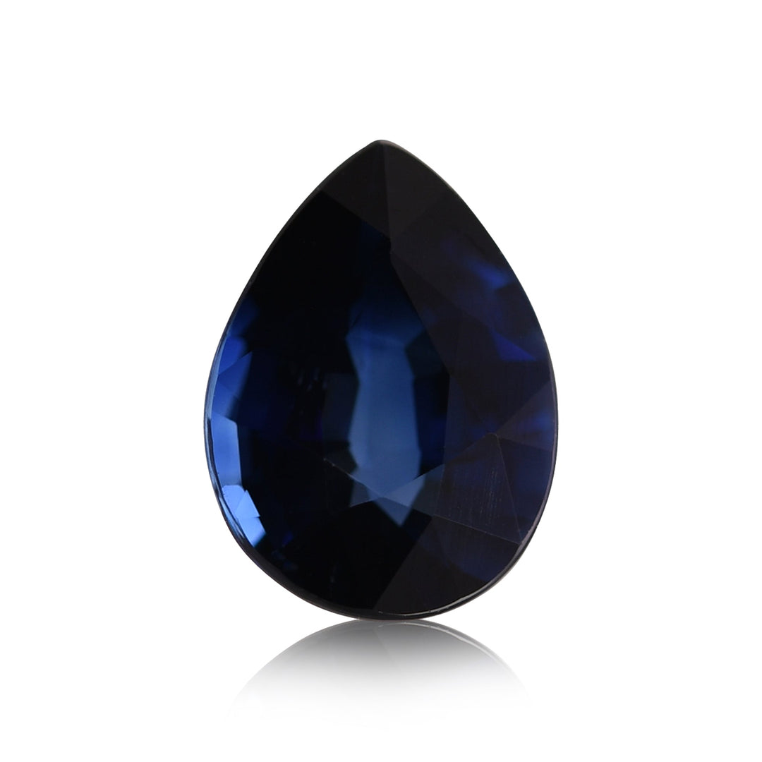 1.22 Carat Blue SRI LANKAN Pear Sapphire